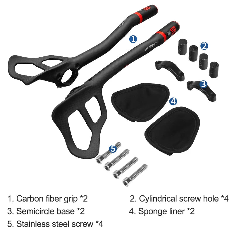 Carbon Fiber Road Bike Handlebar