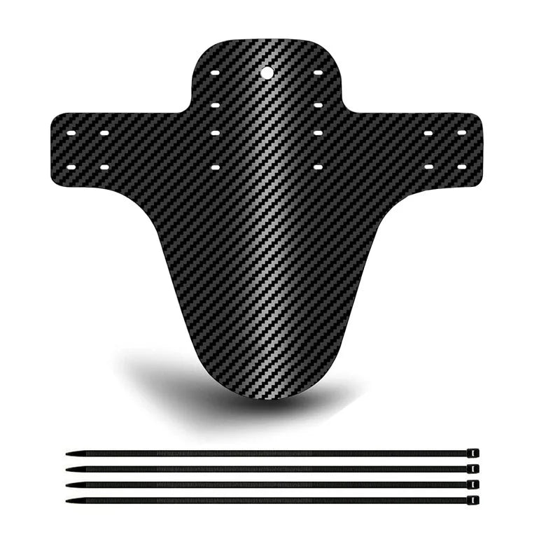 Ultralight Bicycle Fender - Carbon Pattern