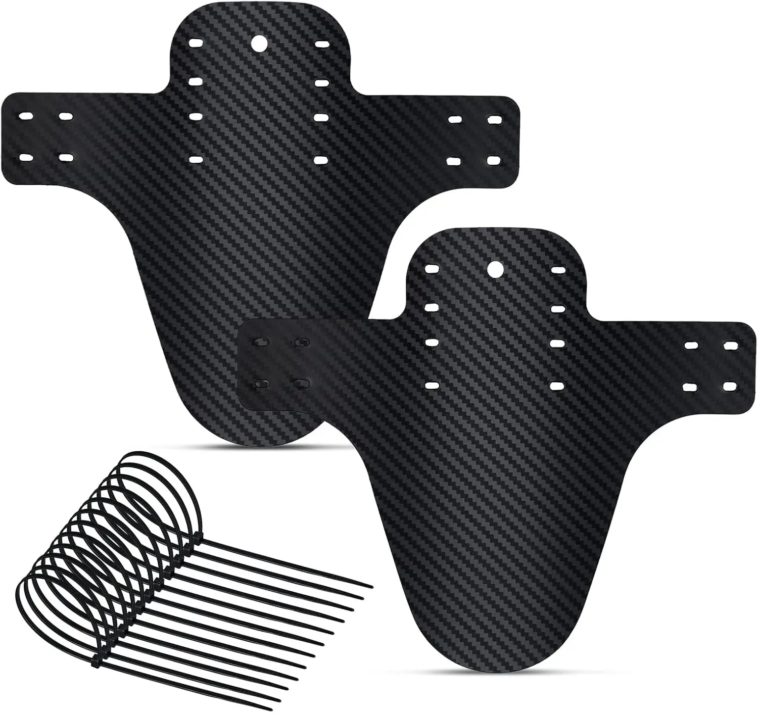 Ultralight Bicycle Fender - Carbon Pattern